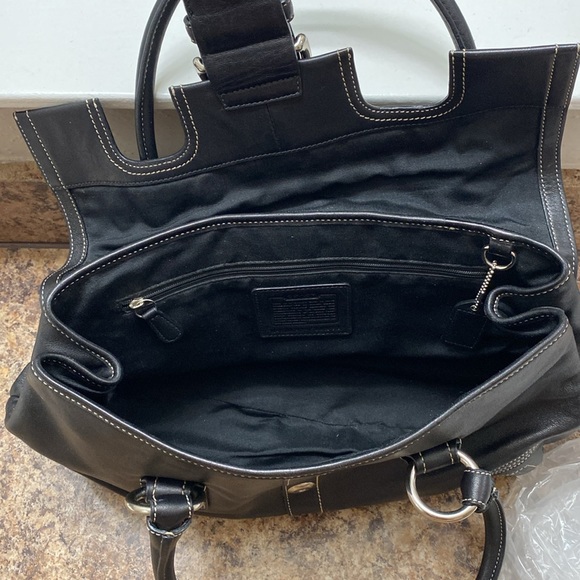 Black Boho Coach Bag - Picture 4 of 5